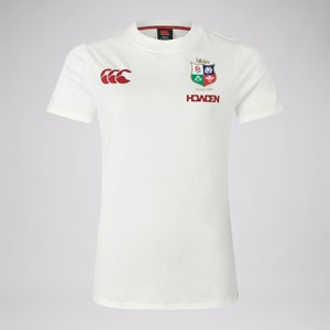 Womens British & Irish Lions Cotton Jersey Tee Cream