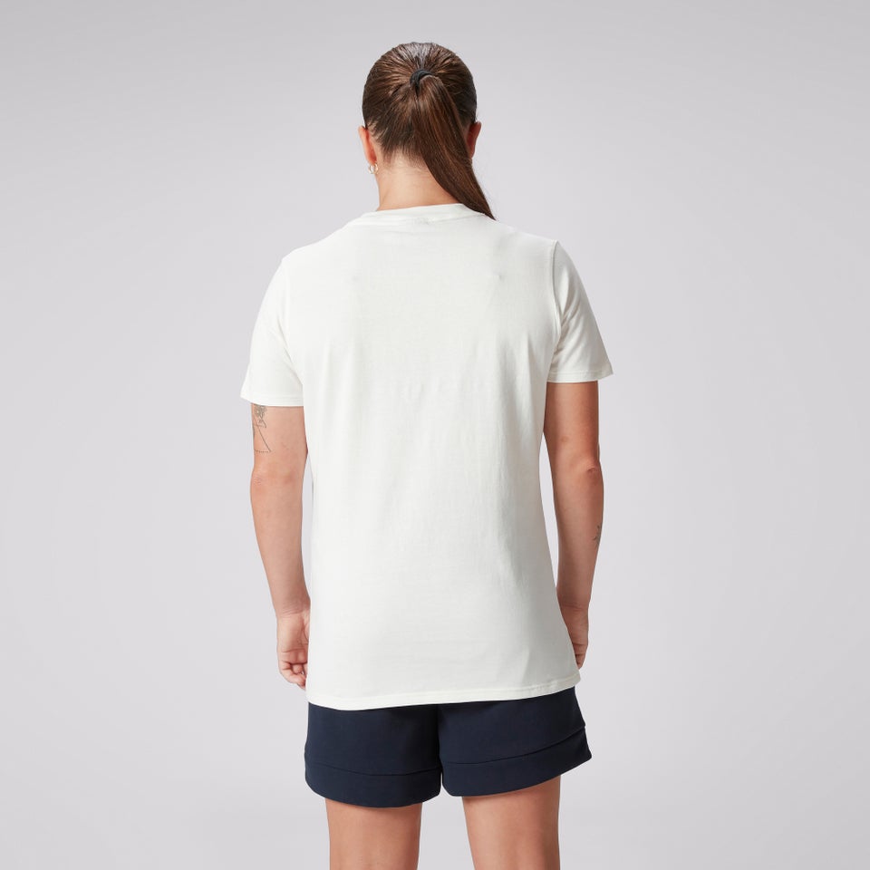 Womens British & Irish Lions Cotton Jersey Tee Cream