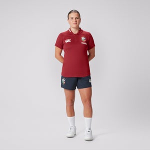 WOMENS BRITISH & IRISH LIONS CCC POLO RED