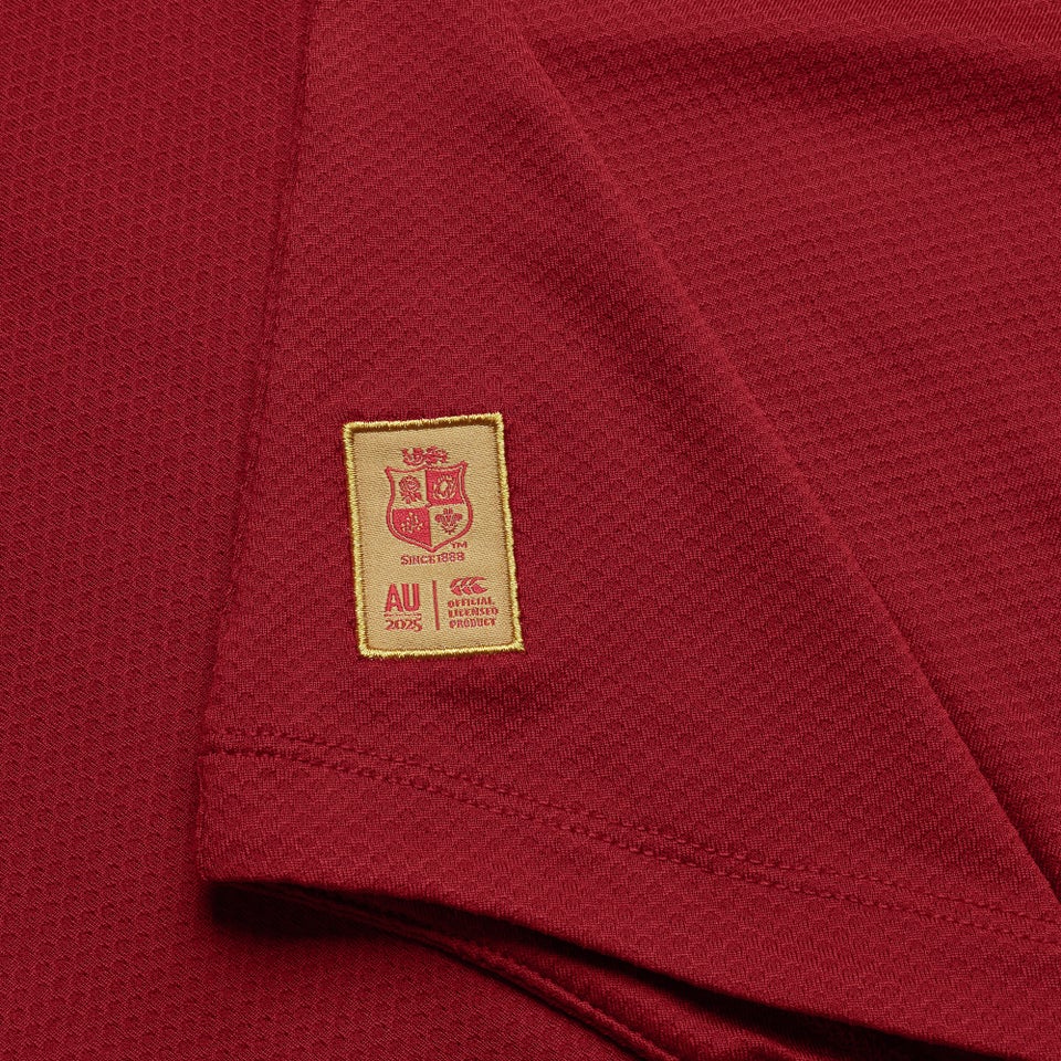 Womens British & Irish Lions Polo Shirt Red