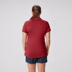 WOMENS BRITISH & IRISH LIONS CCC POLO RED