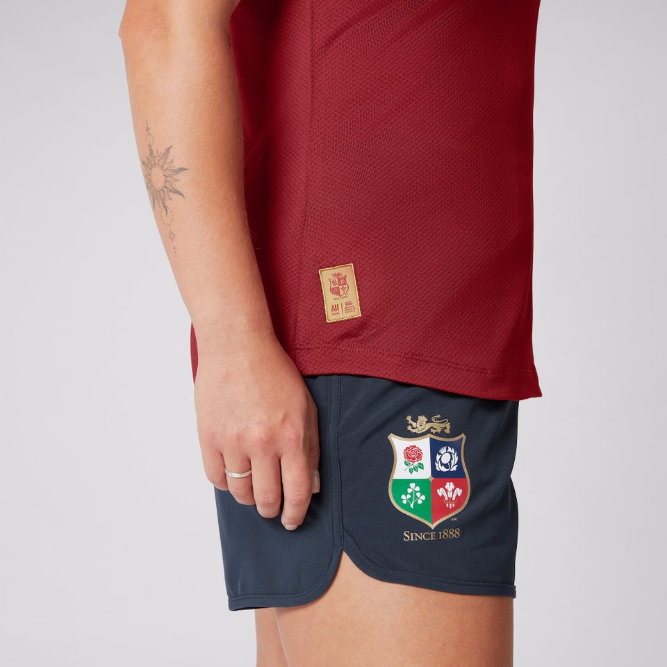 WOMENS BRITISH & IRISH LIONS CCC POLO RED