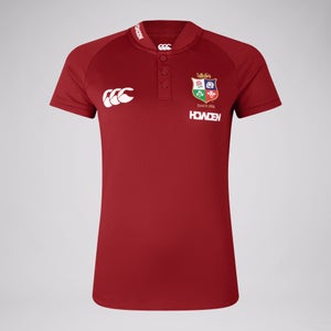 Womens British & Irish Lions Polo Shirt Red