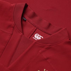 Mens British & Irish Lions Drill Top Red