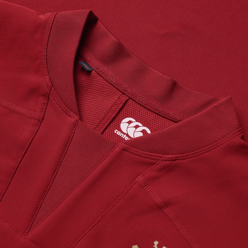 Mens British & Irish Lions Drill Top Red