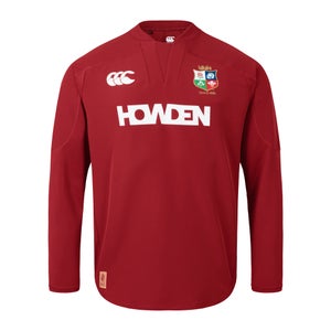 Mens British & Irish Lions Drill Top Red