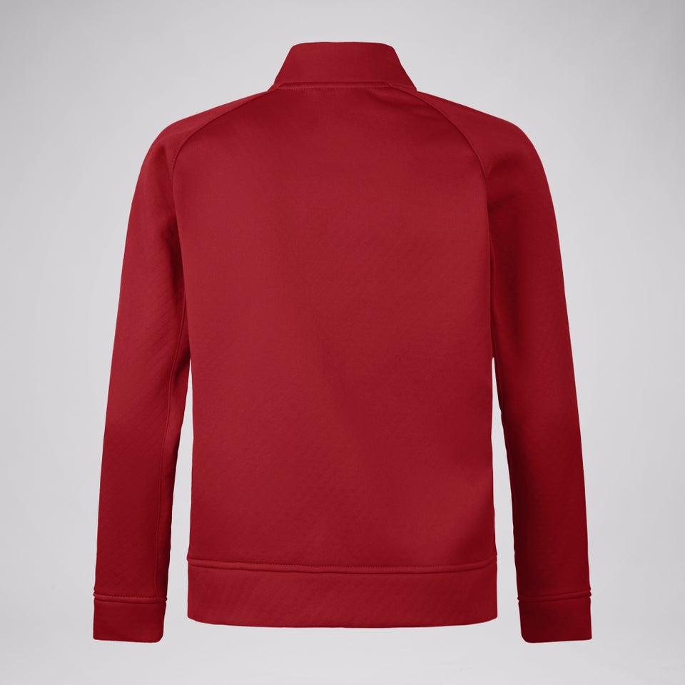 CANTERBURY BIL 1/4 ZIP FLEECE K JU RED