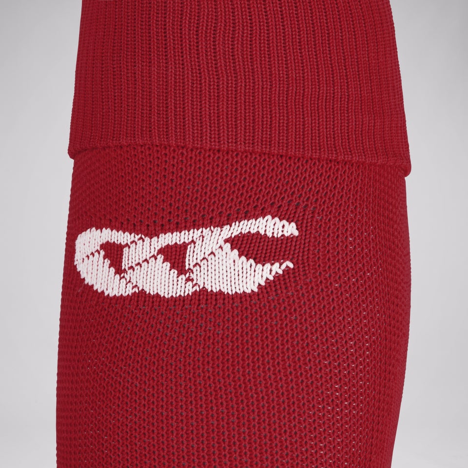 CANTERBURY BIL TNG SOCKS NO GRIP AM RED