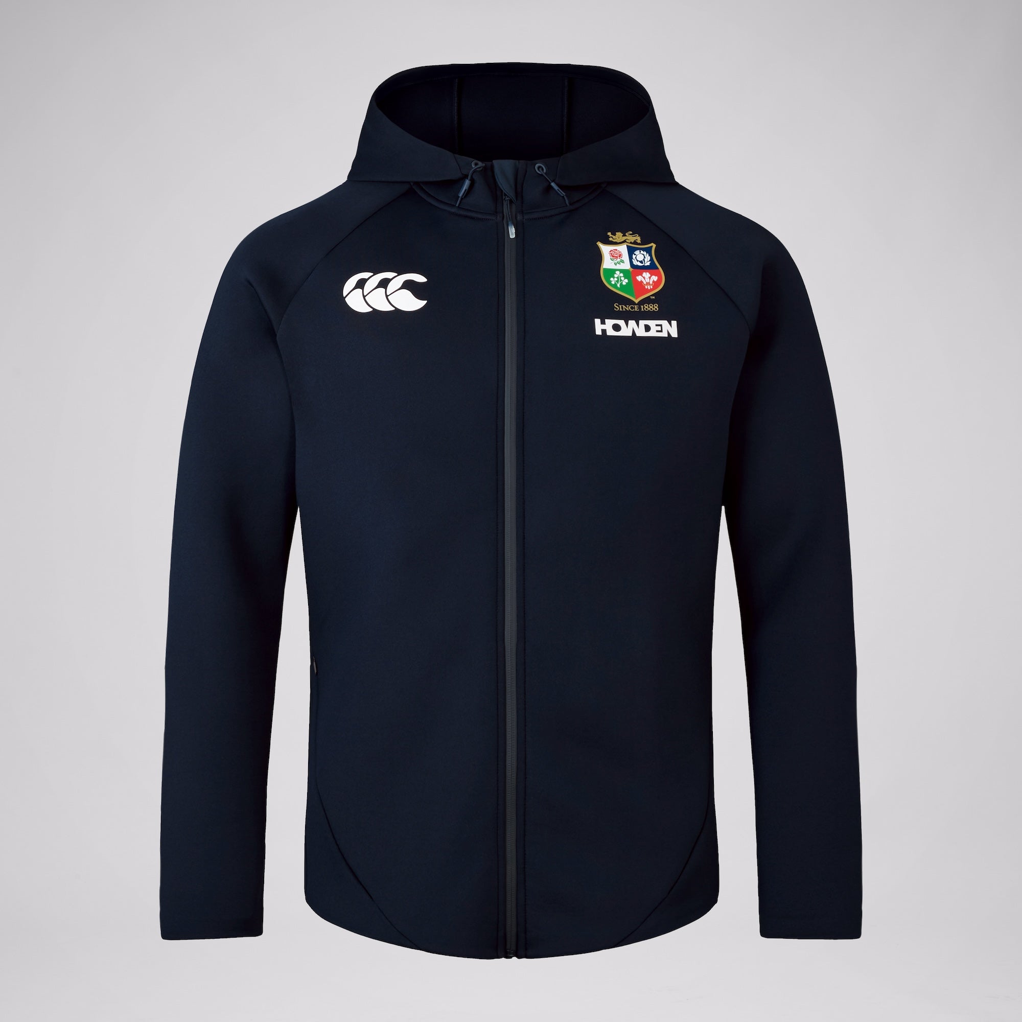 MENS BRITISH & IRISH LIONS CCC EVEREST HOODIE BLUE | Canterbury