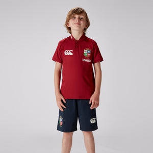 Junior Unisex British & Irish Lions Polo Shirt Red