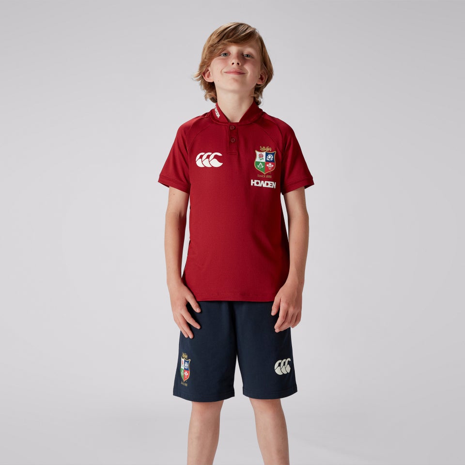 Junior Unisex British & Irish Lions Polo Shirt Red