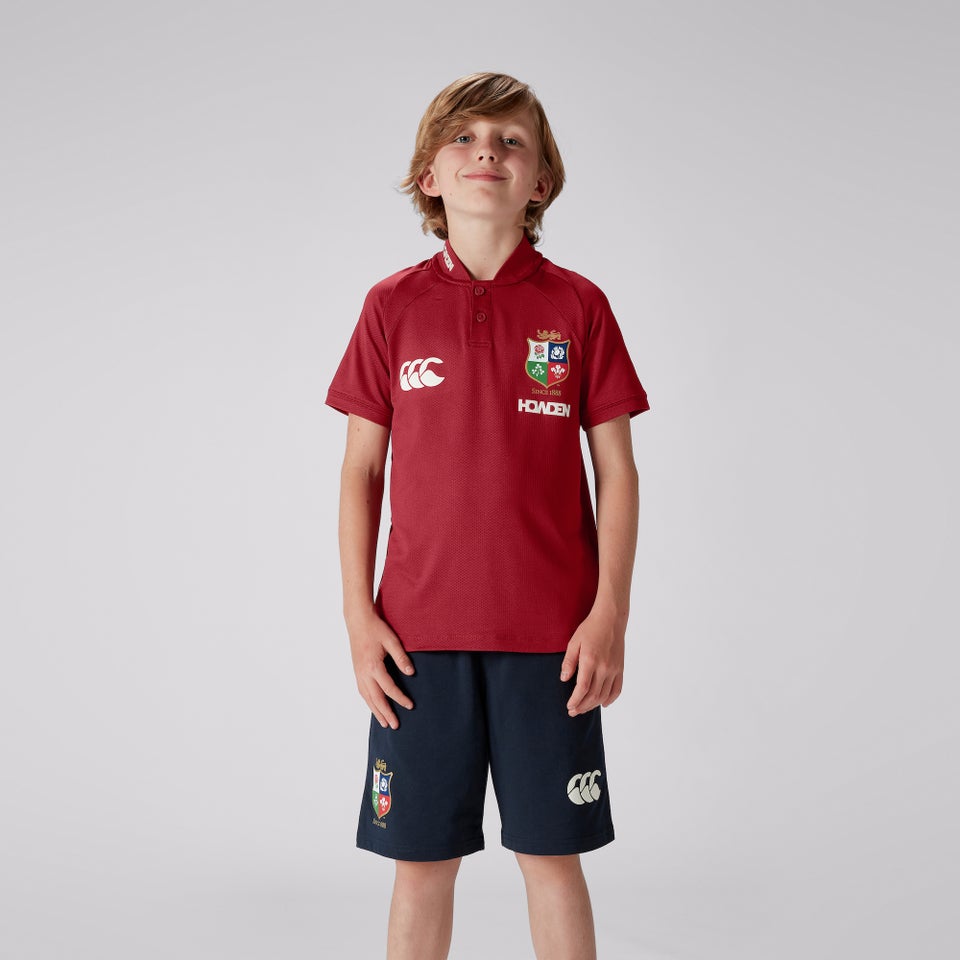 KIDS BRITISH & IRISH LIONS CCC POLO RED