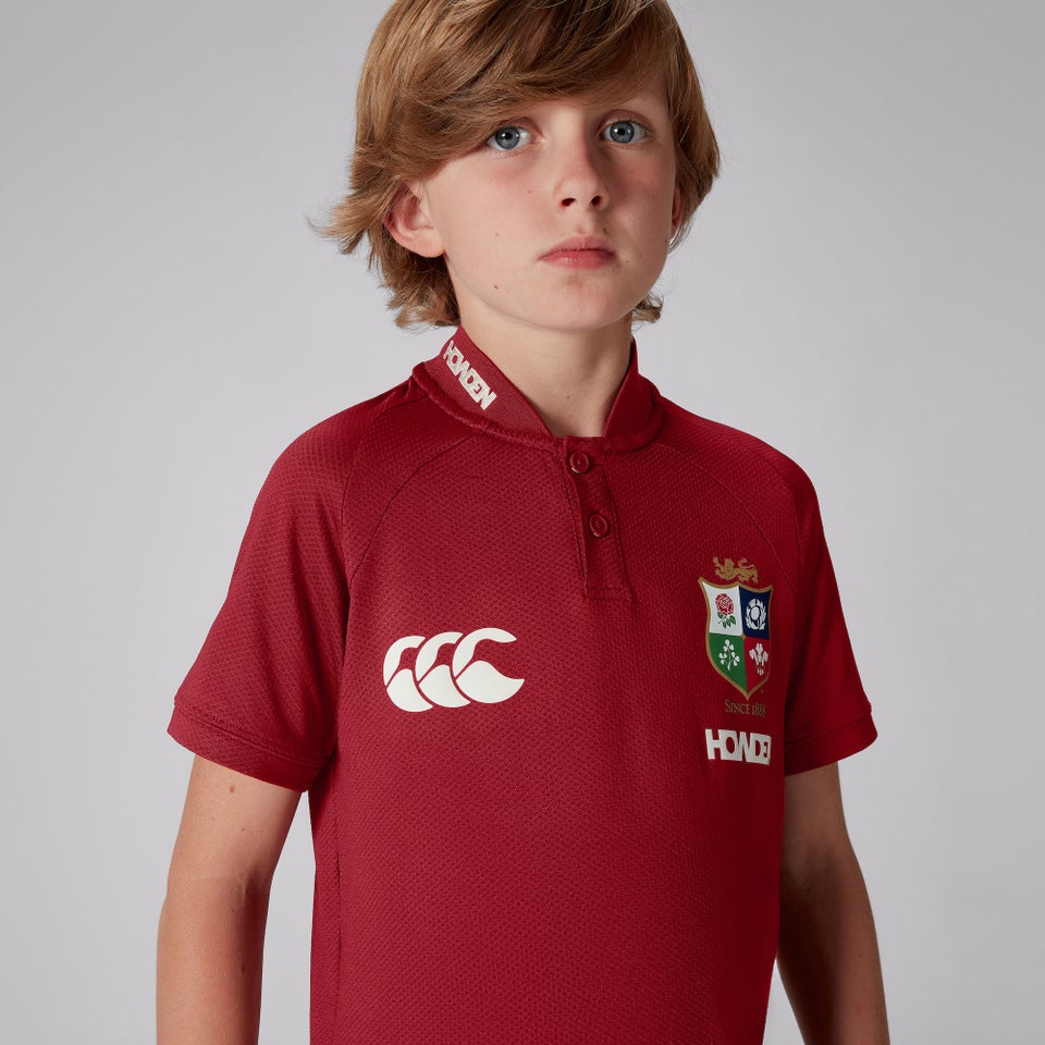 KIDS BRITISH & IRISH LIONS CCC POLO RED