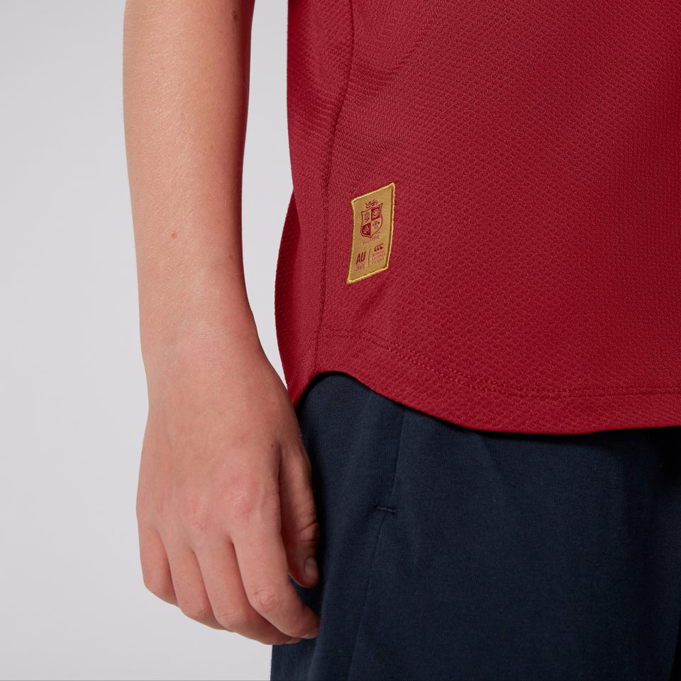 Junior Unisex British & Irish Lions Polo Shirt Red