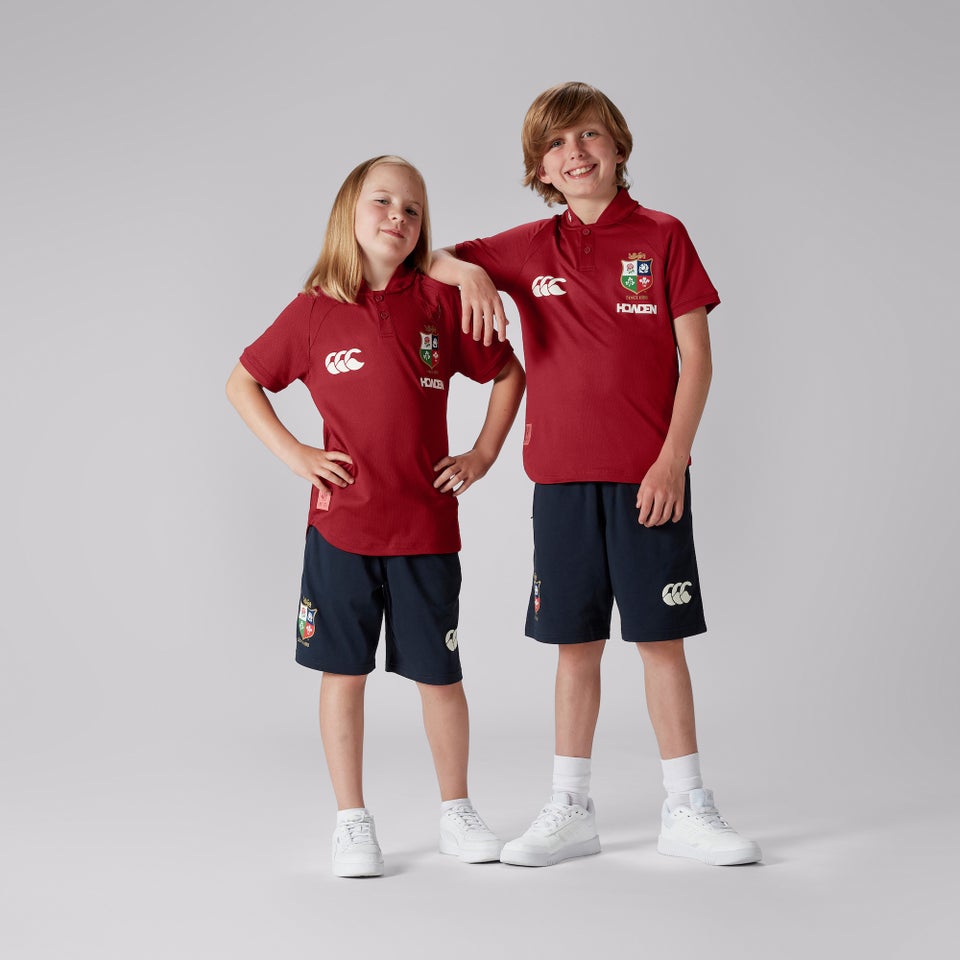 KIDS BRITISH & IRISH LIONS CCC POLO RED