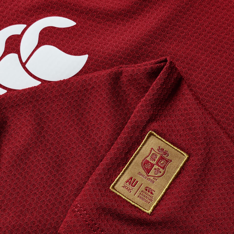 KIDS BRITISH & IRISH LIONS CCC POLO RED