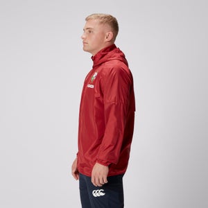 Mens British & Irish Lions Lightweight Rain Jacket Red