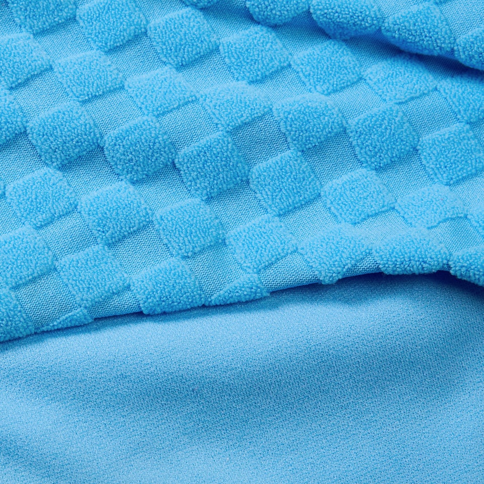 Maillot de bain FLU3NTE asymétrique ajouré bleu