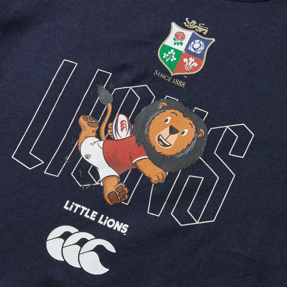 KIDS BRITISH & IRISH LIONS CCC LITTLE LIONS T-SHIRT BLUE