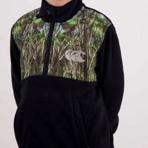 KIDS NGAHERE FLEECE BLACK