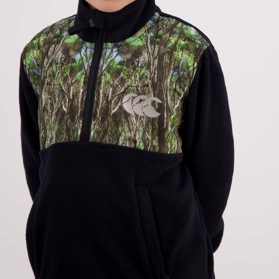 KIDS NGAHERE FLEECE BLACK