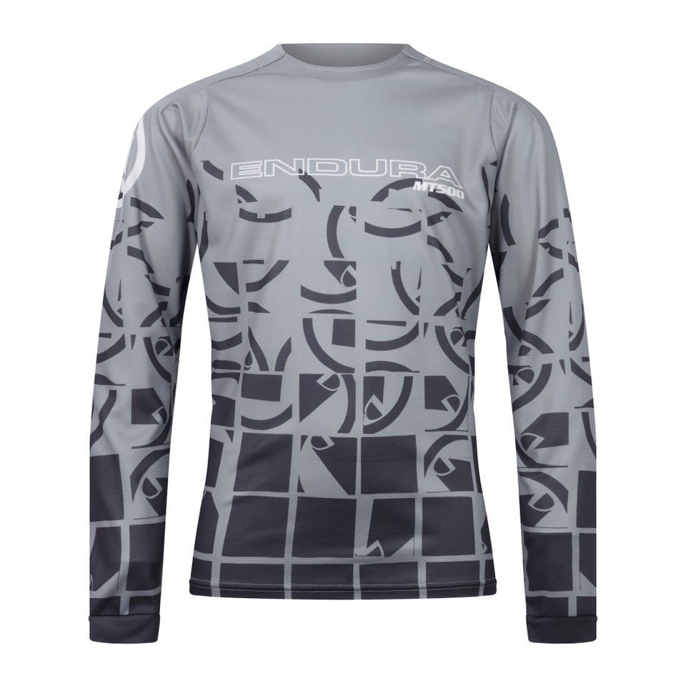 Kids MT500 Ltd L/S Print Jersey - Black