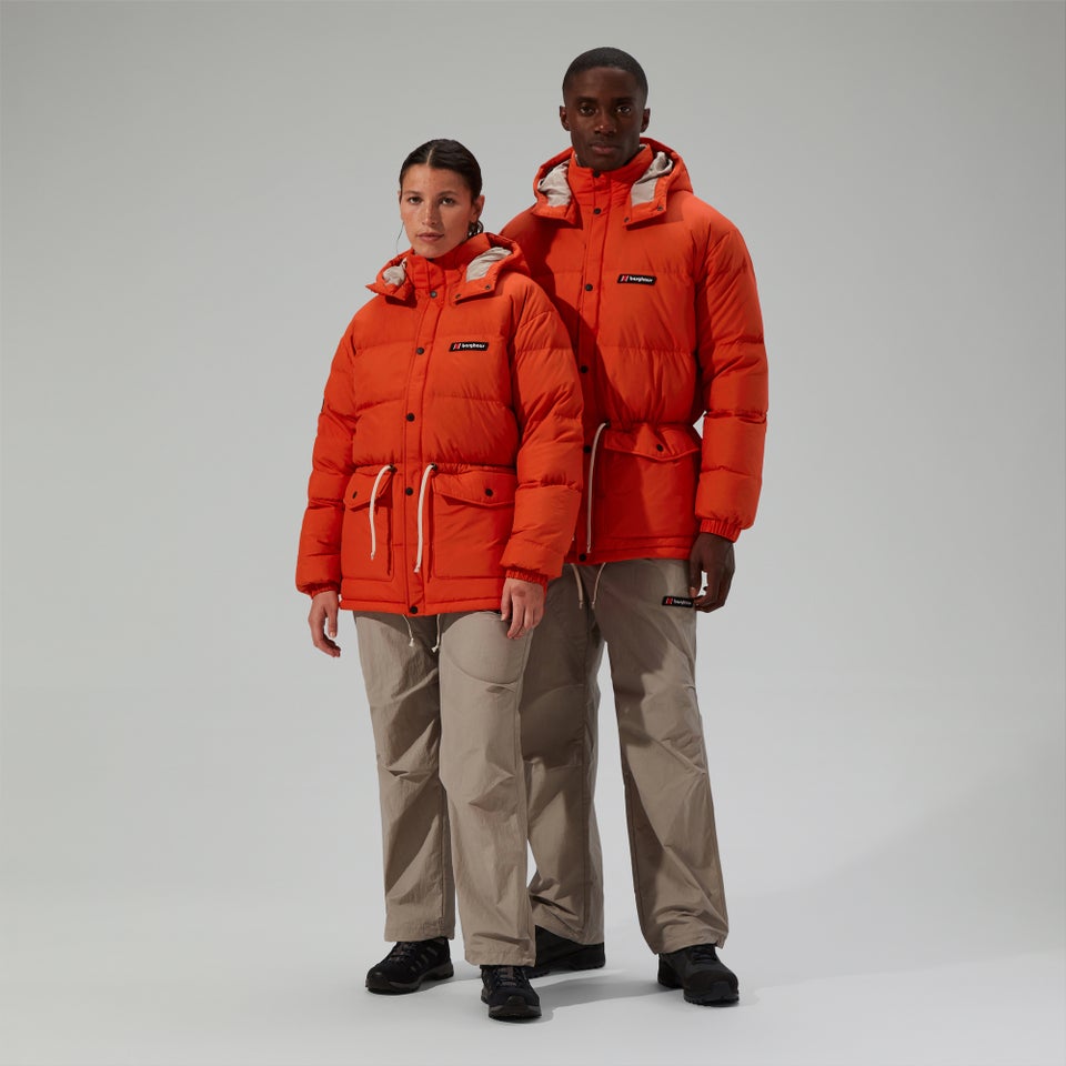 Isolierte Lumley Unisex-Jacke Flame - Orange