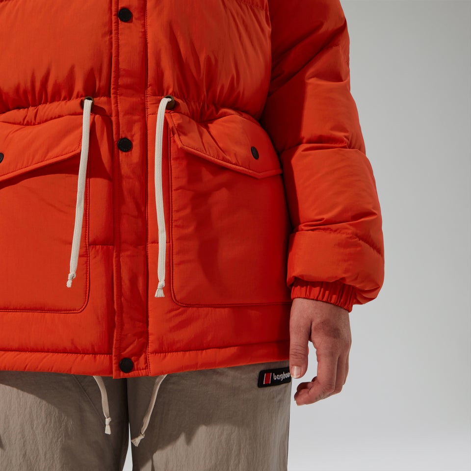 Isolierte Lumley Unisex-Jacke Flame - Orange