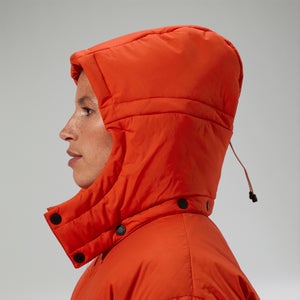 Isolierte Lumley Unisex-Jacke Flame - Orange