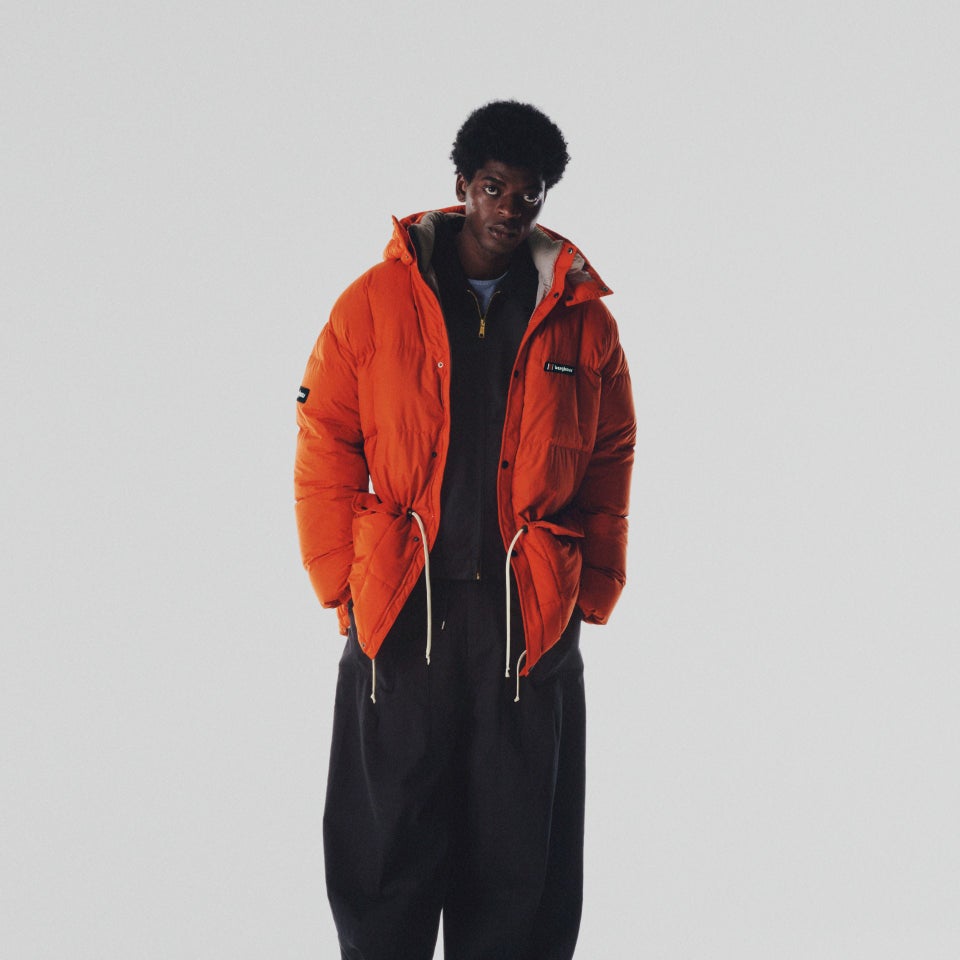 Isolierte Lumley Unisex-Jacke Flame - Orange