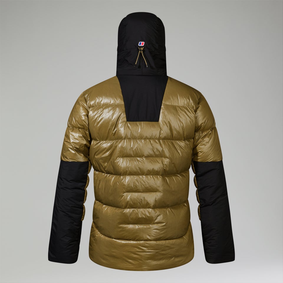 Daunen-isolierte URB Arkos Reflect Herren-Jacke - Grün/Schwarz