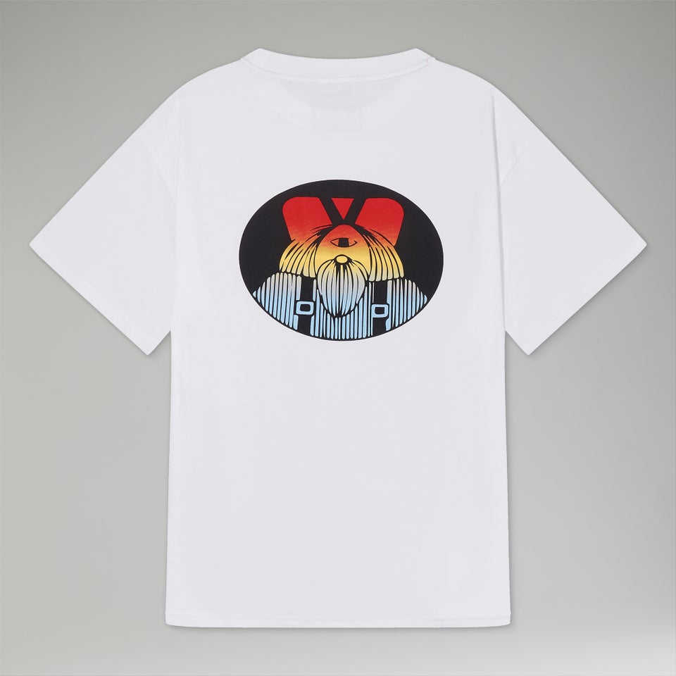 Unisex Cyclops Short Sleeve T-Shirt - White