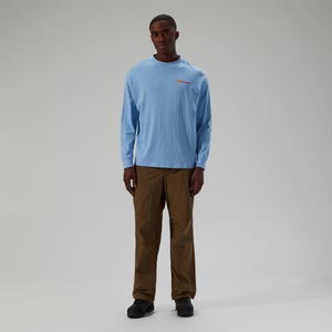 Unisex Mera Peak Long Sleeve T-Shirt - Blue