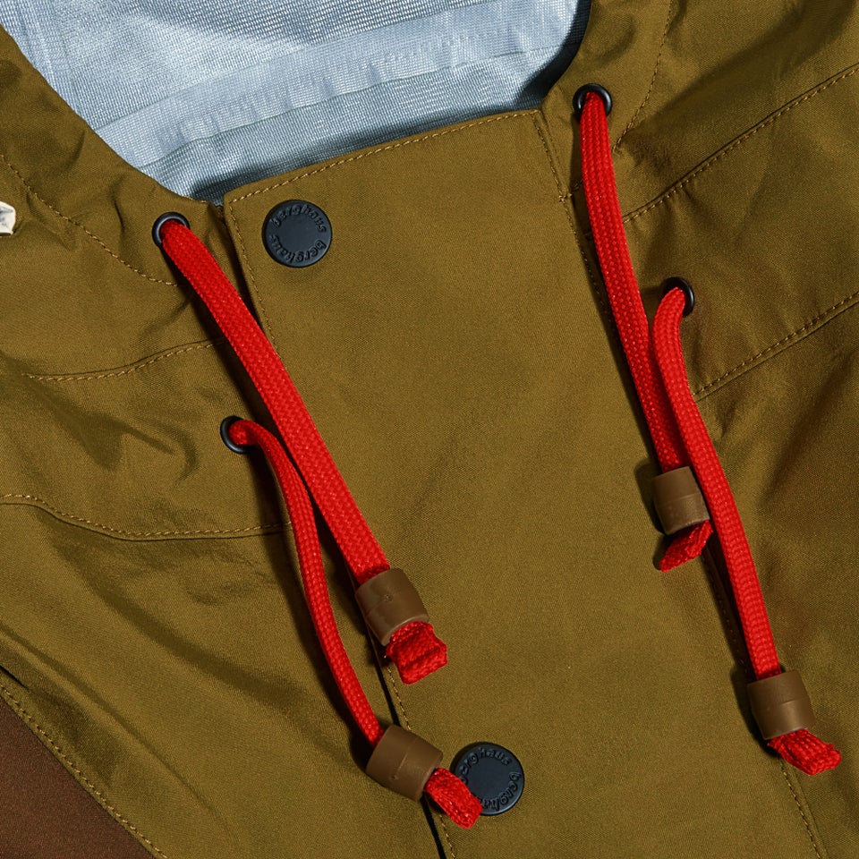 Unisex Trango Gore-Tex Waterproof Jacket - Green/Brown