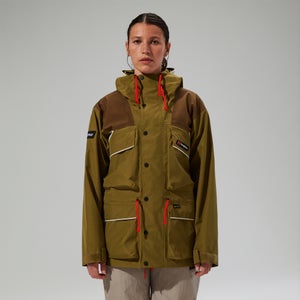 Unisex Trango Gore-Tex Waterproof Jacket - Green/Brown