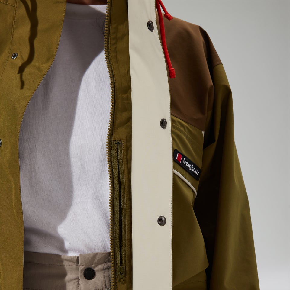 Unisex Trango Gore-Tex Waterproof Jacket - Green/Brown