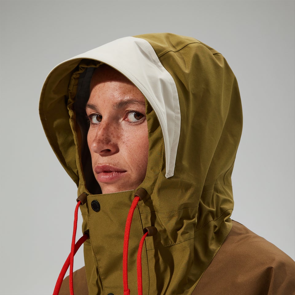 Unisex Trango Gore-Tex Waterproof Jacket - Green/Brown