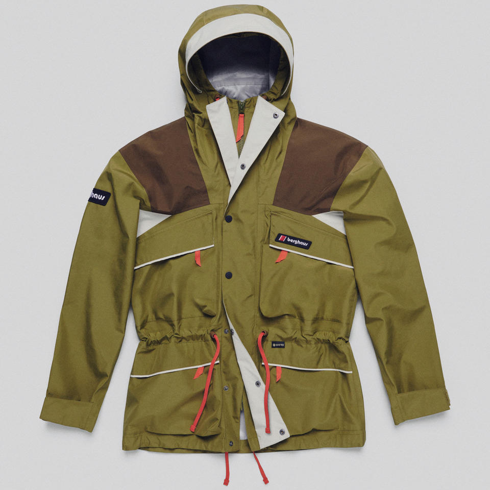 Unisex Trango Gore-Tex Waterproof Jacket - Green/Brown