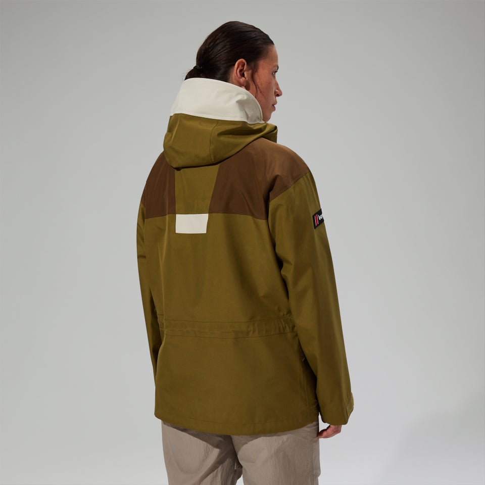 Unisex Trango Gore-Tex Waterproof Jacket - Green/Brown