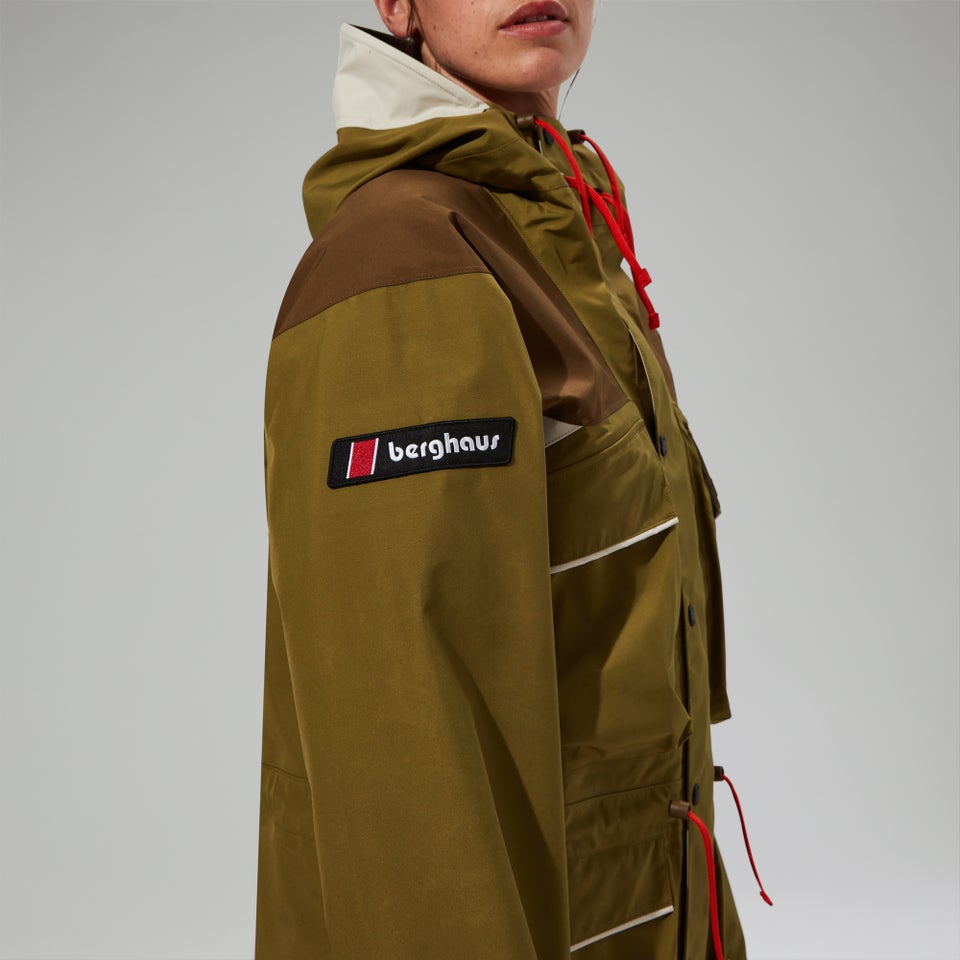 Unisex Trango Gore-Tex Waterproof Jacket - Green/Brown