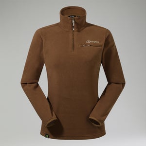 Women's Prism 2.0 Micro Half Zip Polartec Fleece - Brown