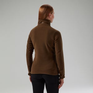 Women's Prism 2.0 Micro Half Zip Polartec Fleece - Brown
