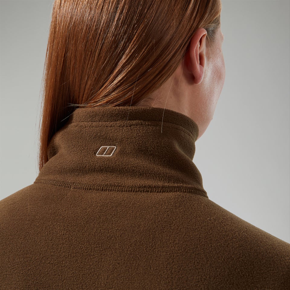Women's Prism 2.0 Micro Half Zip Polartec Fleece - Brown