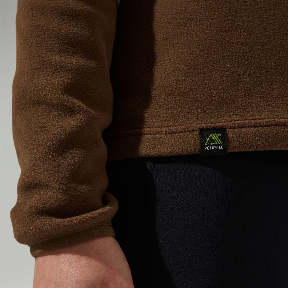 Women's Prism 2.0 Micro Half Zip Polartec Fleece - Brown