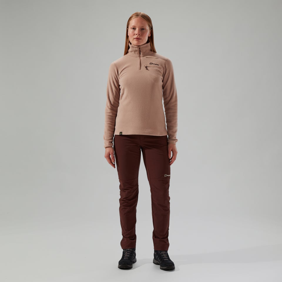 Women's Prism 2.0 Micro Half Zip Polartec Fleece - Pink