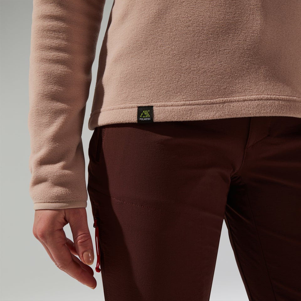 Women's Prism 2.0 Micro Half Zip Polartec Fleece - Pink