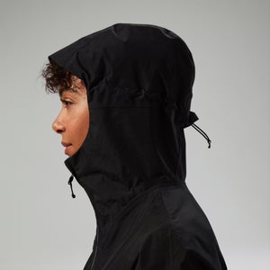 Wasserdichte Ashberry Gore-Tex Damen-Jacke - Schwarz