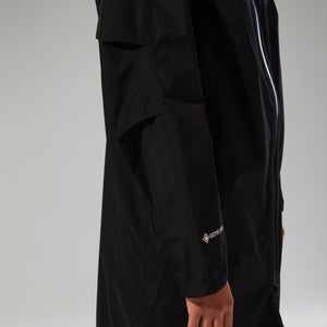 Wasserdichte Ashberry Gore-Tex Damen-Jacke - Schwarz