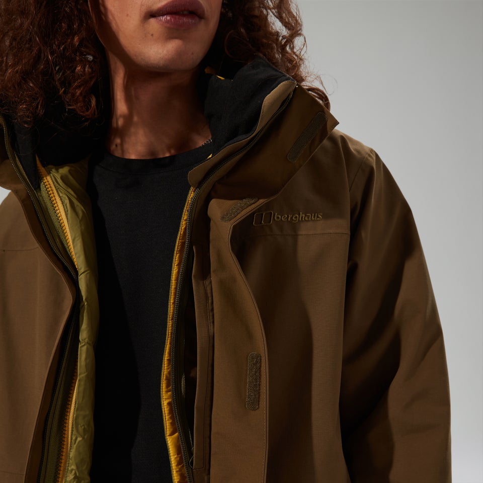 Men's Hillwalker 2.0 Gemini Gore-Tex Waterproof 3in1 Jacket - Brown
