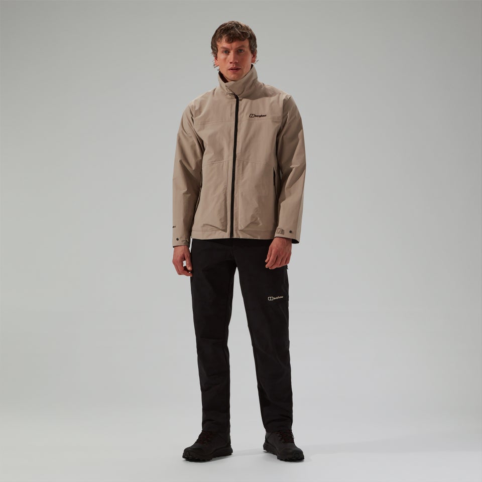 Wasserdichte Woodwalk Herren-Jacke - Grau